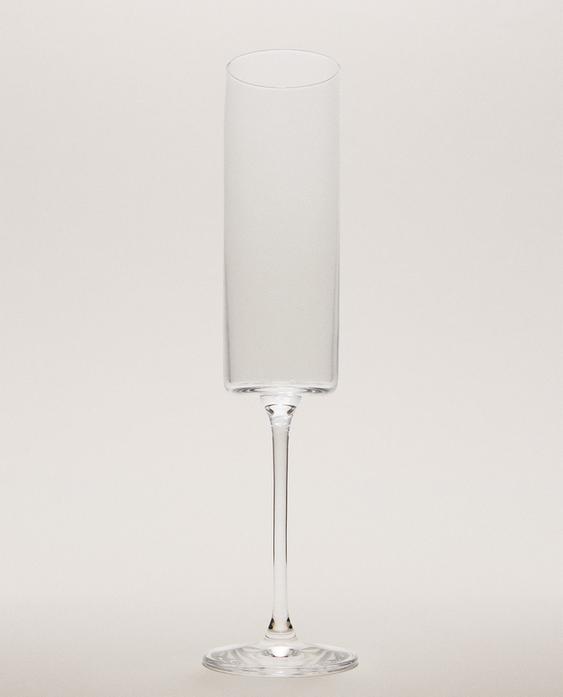 TAÇA FLUTE RETA CRISTALINO