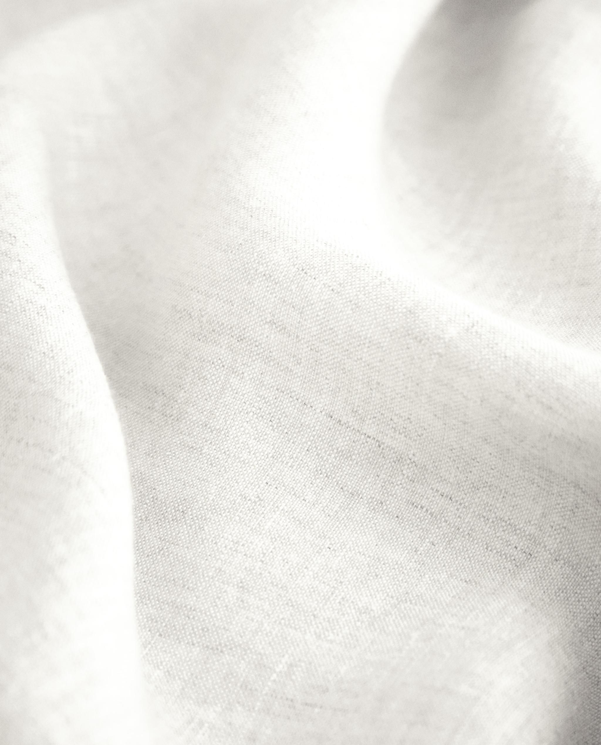 WASHED LINEN FITTED SHEET | 30 CM (160 GxM²) product thumbnail 13