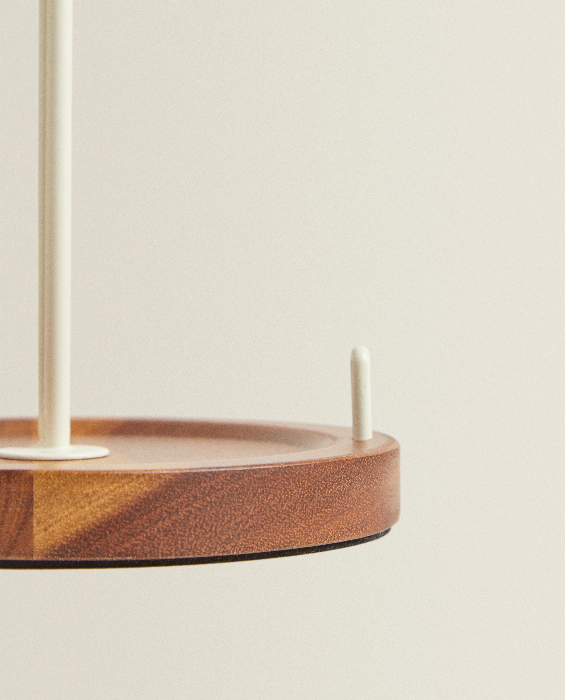IRON AND WOOD KITCHEN ROLL HOLDER product thumbnail 12
