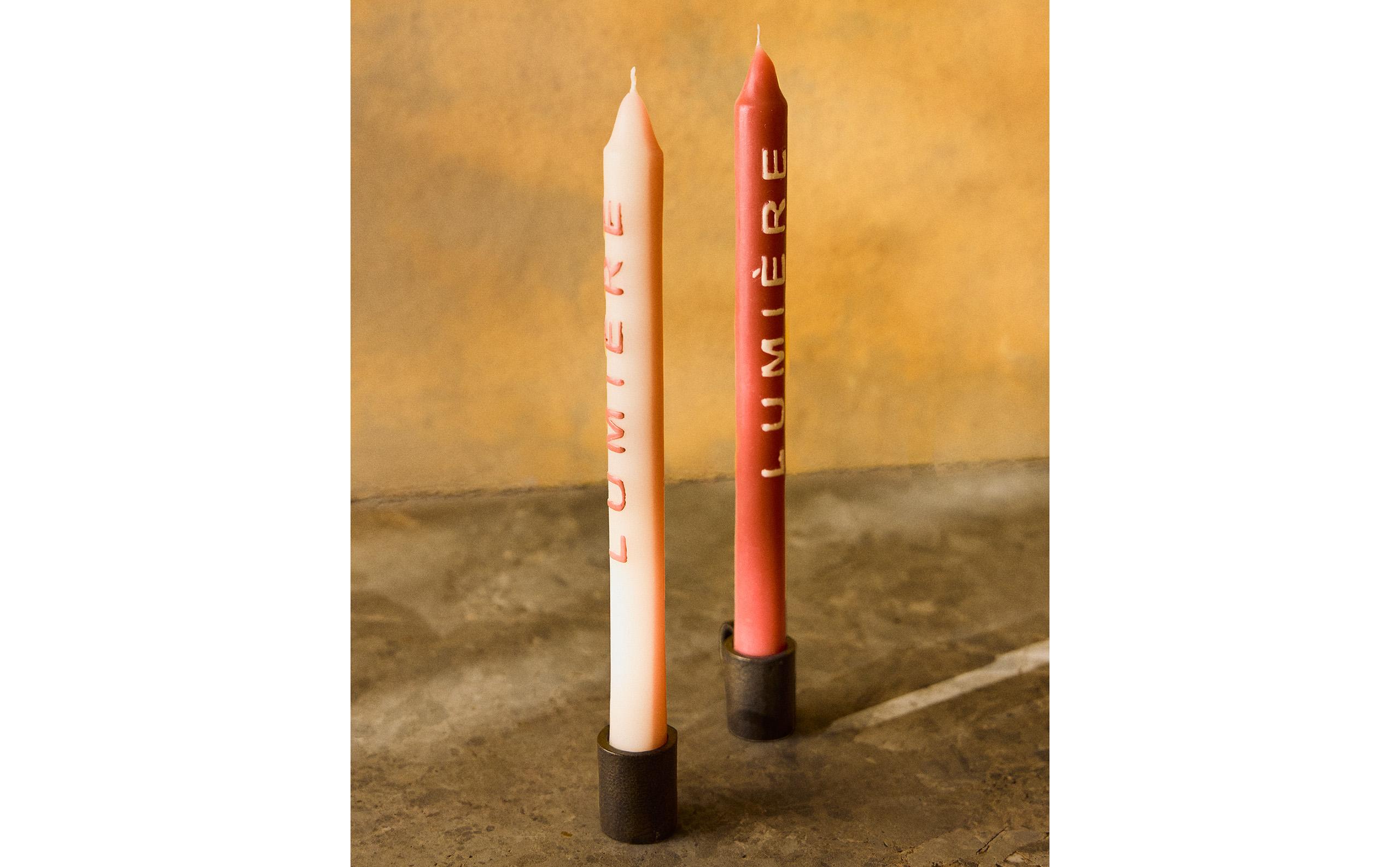 PACK OF LONG LUMIÈRE CANDLES (PACK OF 2)