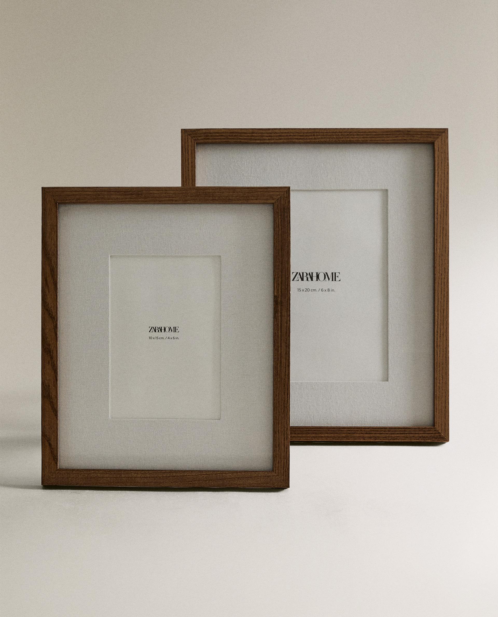 WOODEN AND LINEN PHOTO FRAME product thumbnail 4