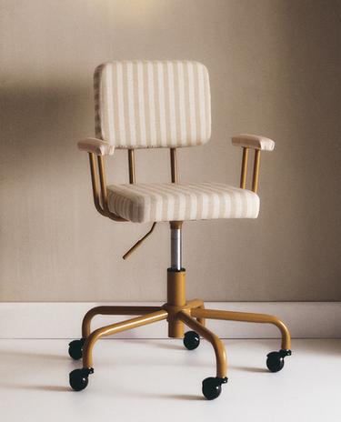 キッズ メタルホイール デスクチェア