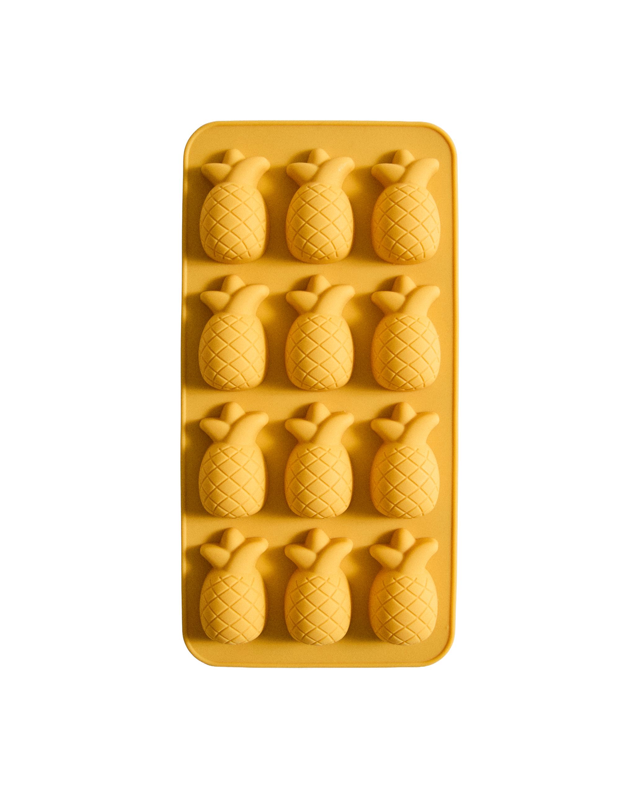 SILICONE PINEAPPLE ICE BUCKET TRAY 12 ICE CUBES product thumbnail 6