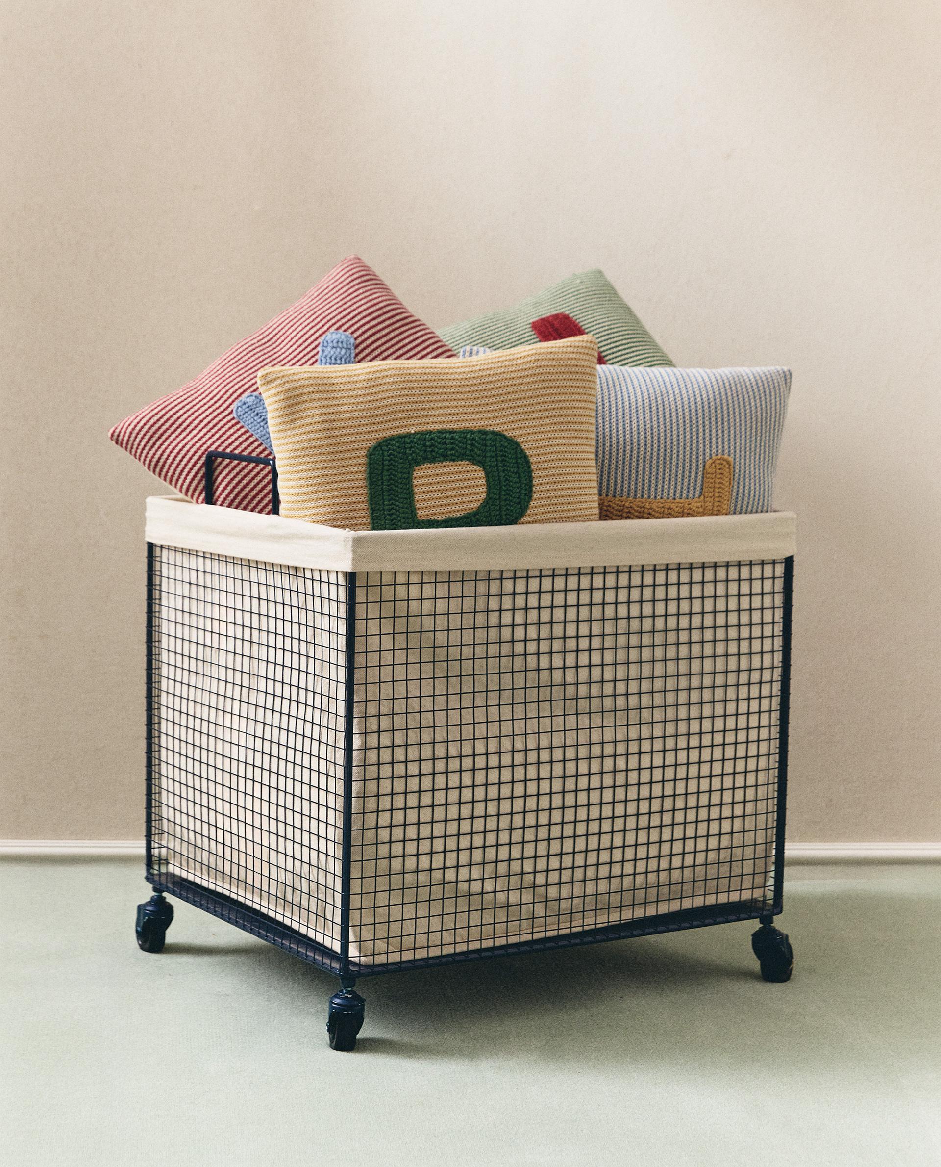 ZARA HOME メッシュデザインバスケット2個セット※単品も可能 ZARA HOME メッシュデザインバスケット2個セット※単品も可能
