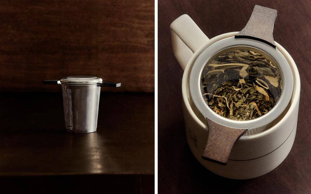 TEA INFUSER WITH LID TEA INFUSER WITH LID