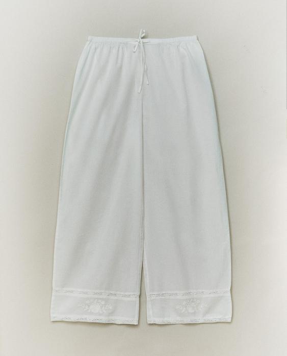 PANTALON DENTELLE