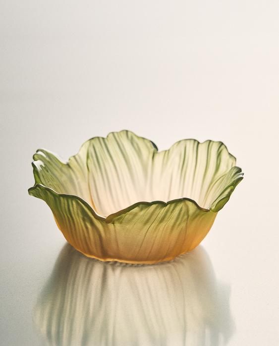 花形玻璃碗
