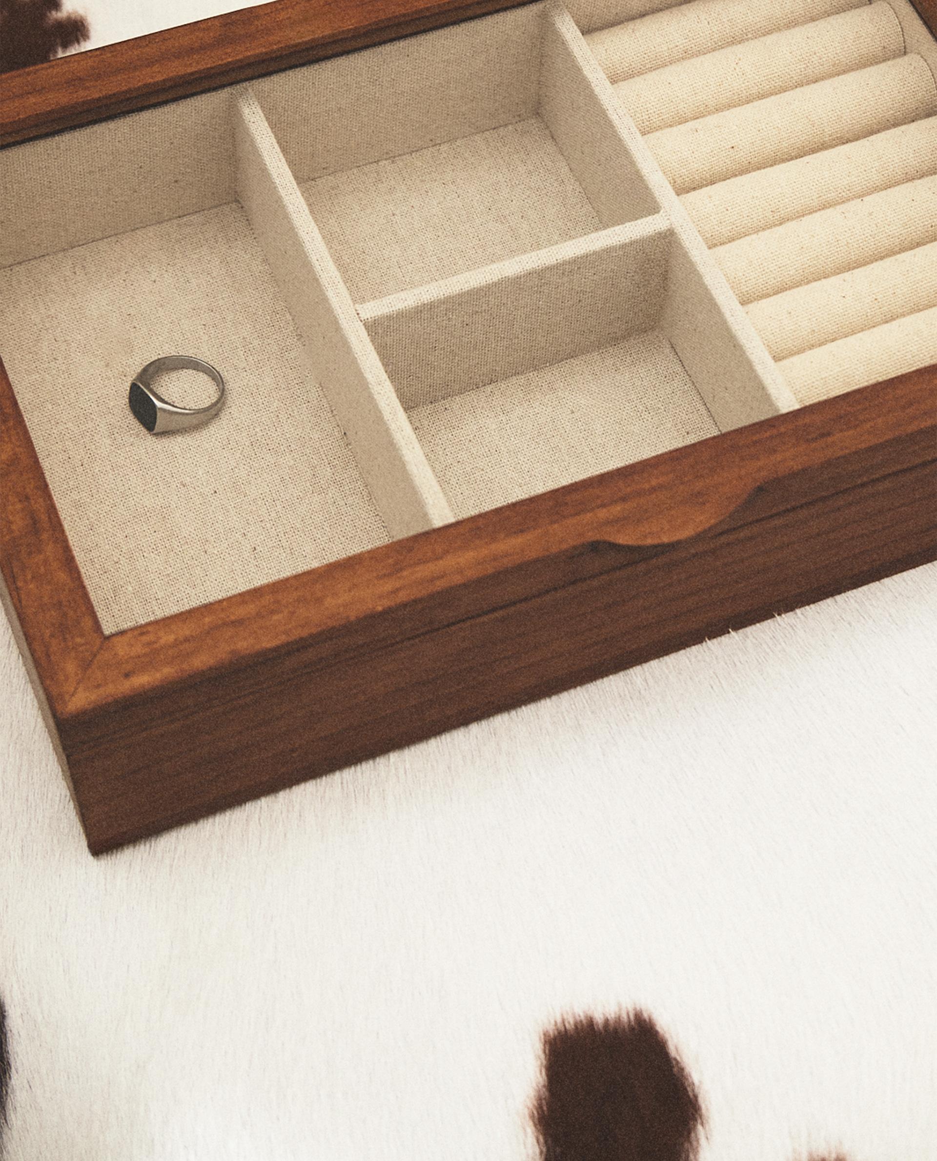 WOODEN JEWELRY BOX