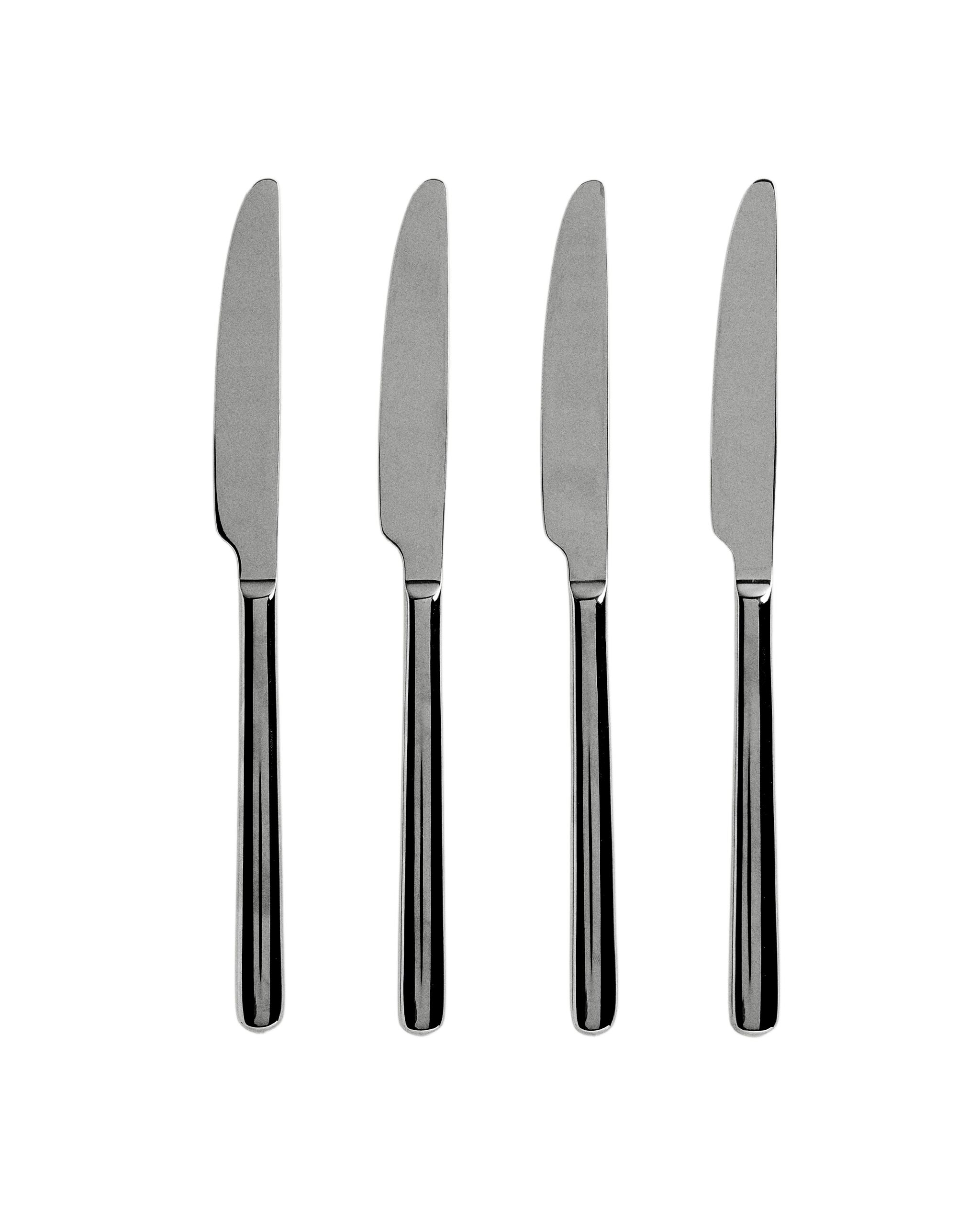 PACK OF SHINY STEEL KNIVES (PACK OF 4) product thumbnail 2