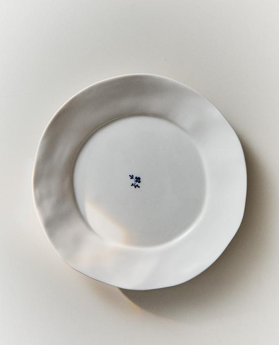 PLATO LLANO PORCELANA FLORAL