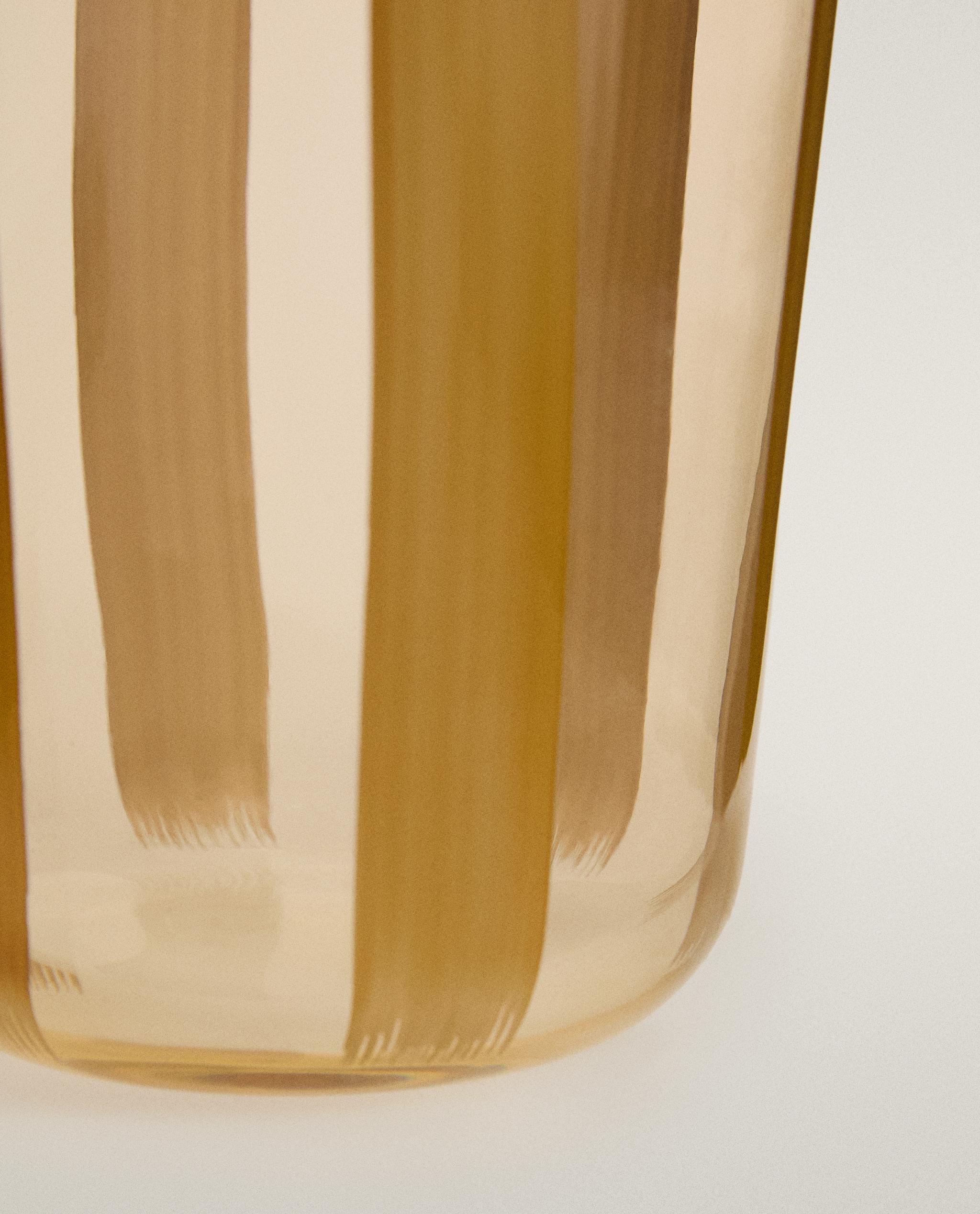 GLASS TUMBLER WITH LINE DESIGN product thumbnail 5