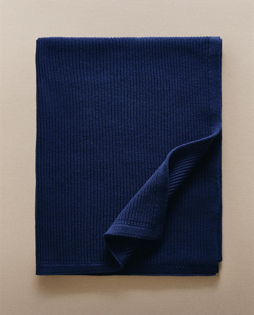 שמיכה לתינוק מסריג פיקה מכותנה