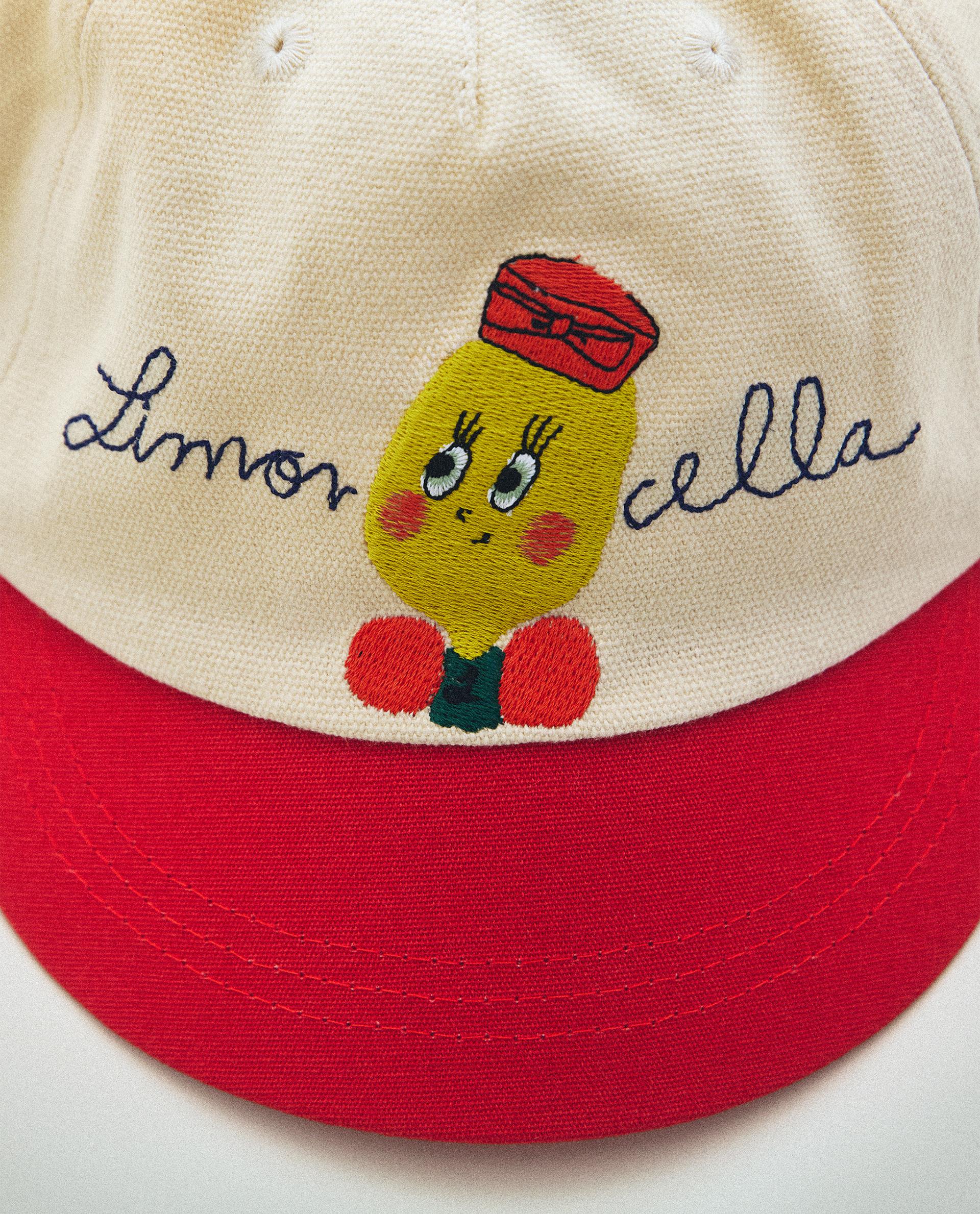 LIMONCELLA X THE ANIMALS OBSERVATORY CAP | Zara Home United Kingdom