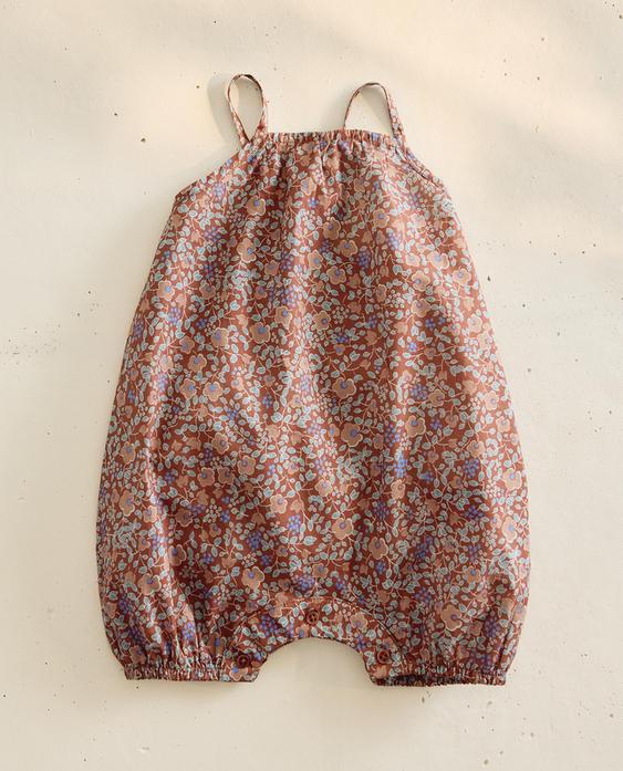 أفرول للشاطئ للرضّع بأزهار