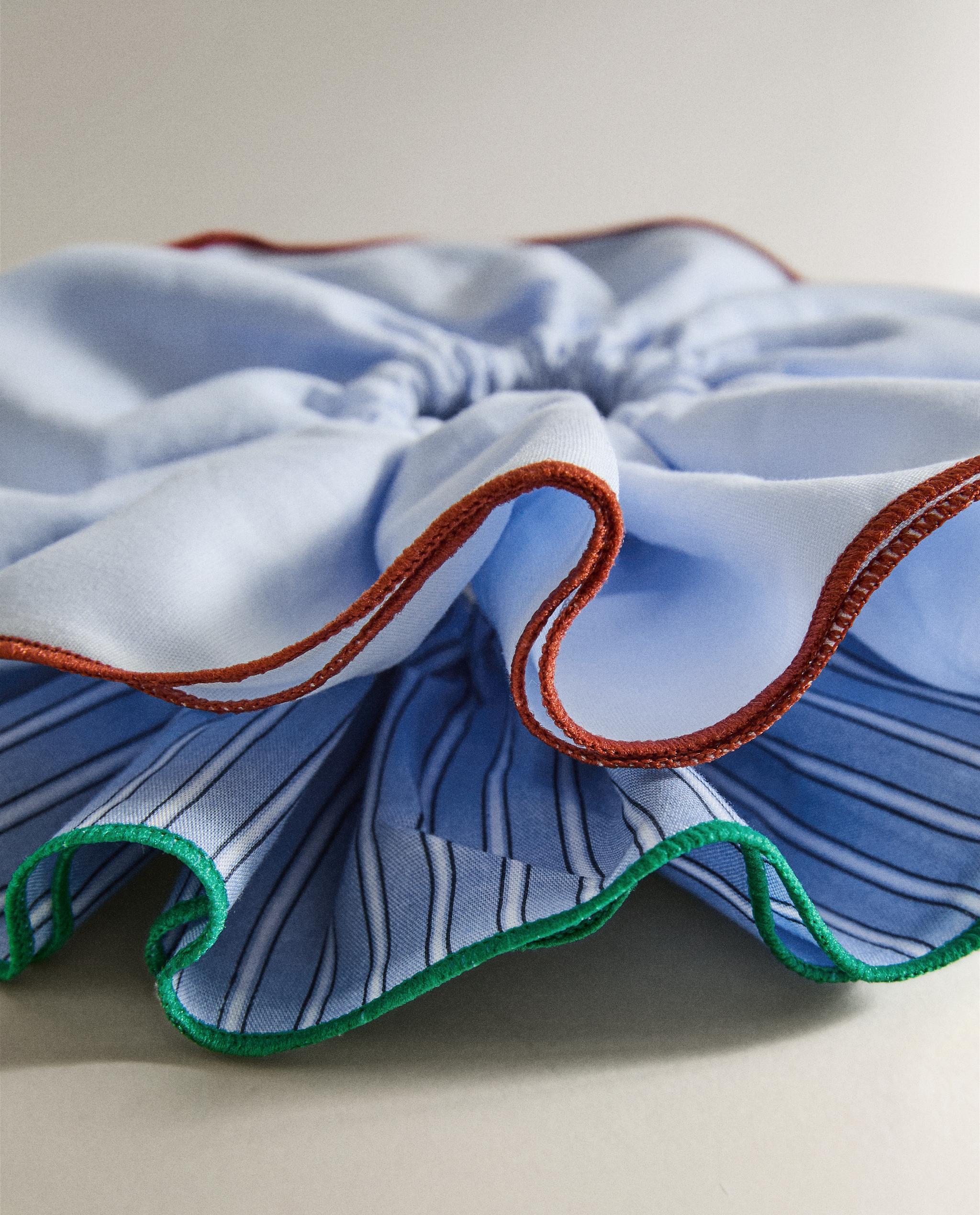 PACK OF CHILDREN'S STRIPED SCRUNCHIES (PACK OF 2) product thumbnail 3