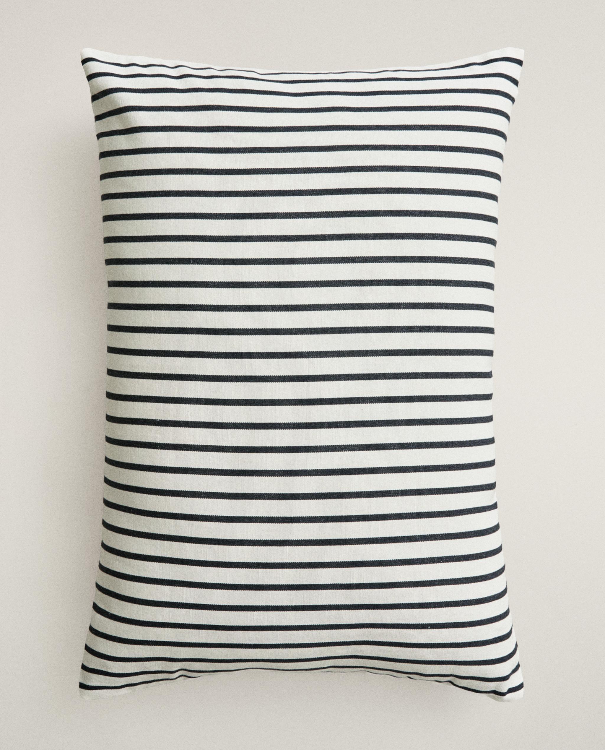 STRIPED CUSHION COVER, DUVET COVER AND THROW product thumbnail 6