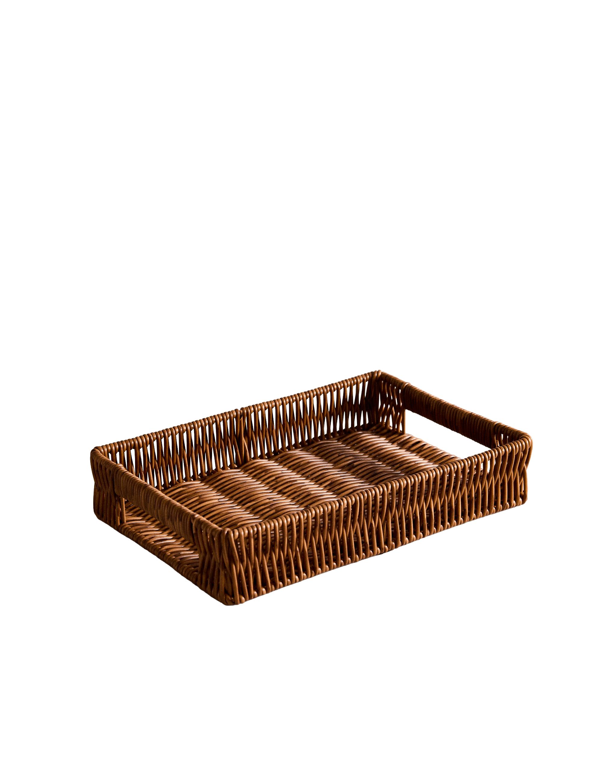 RECTANGULAR RECYCLED PLASTIC BASKET product thumbnail 2