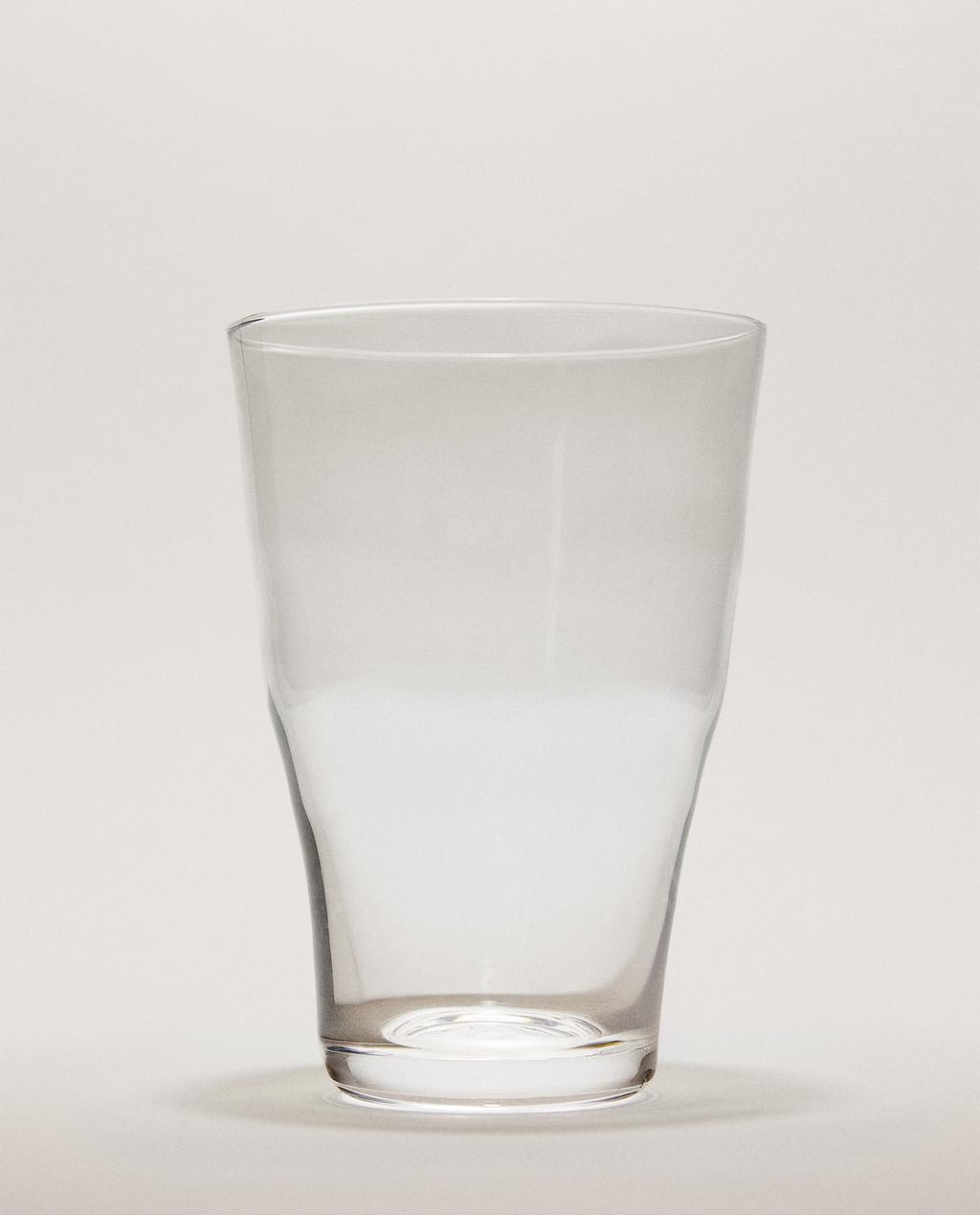GLASS SOFT DRINK TUMBLER