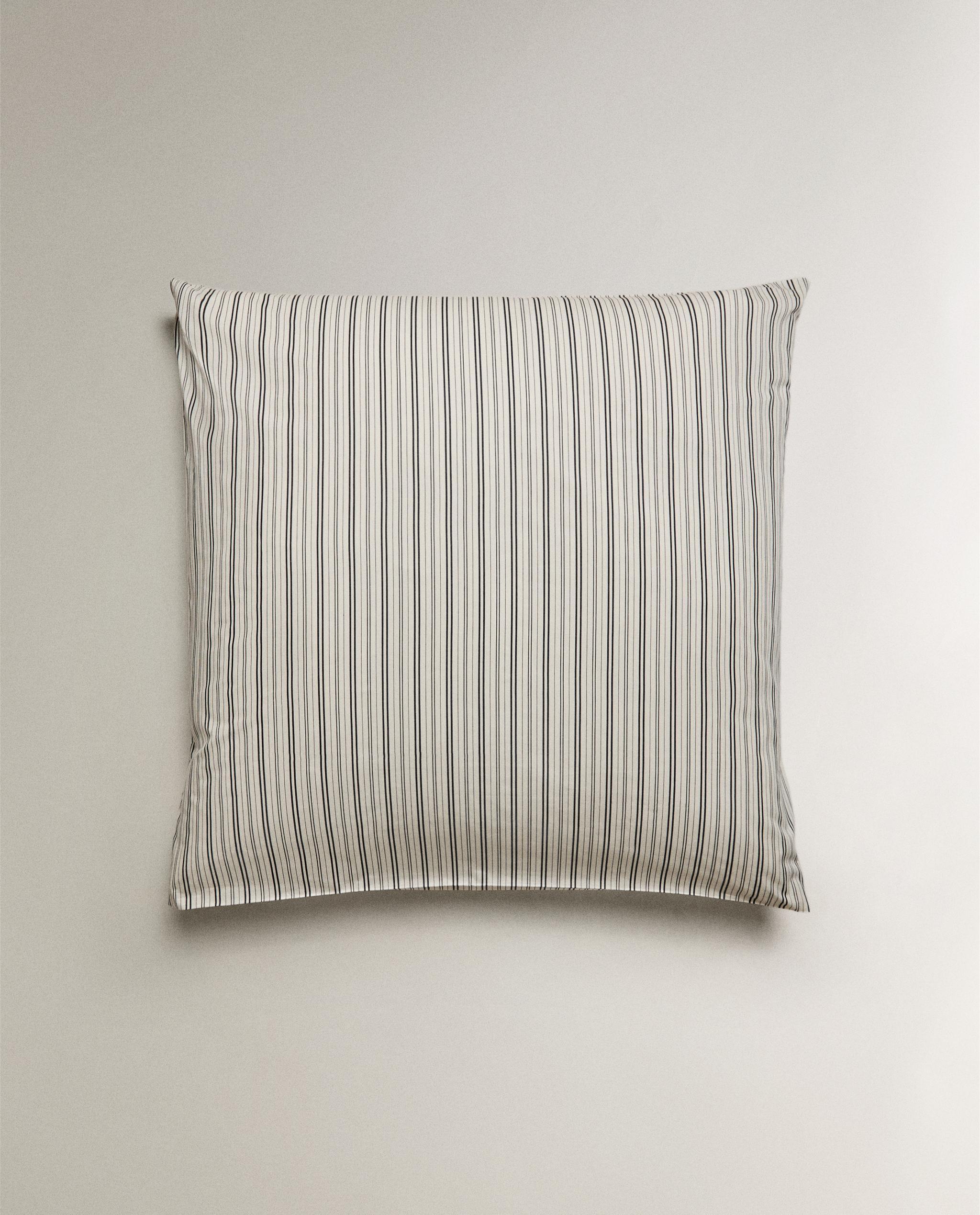 STRIPED PERCALE PILLOWCASE product thumbnail 2