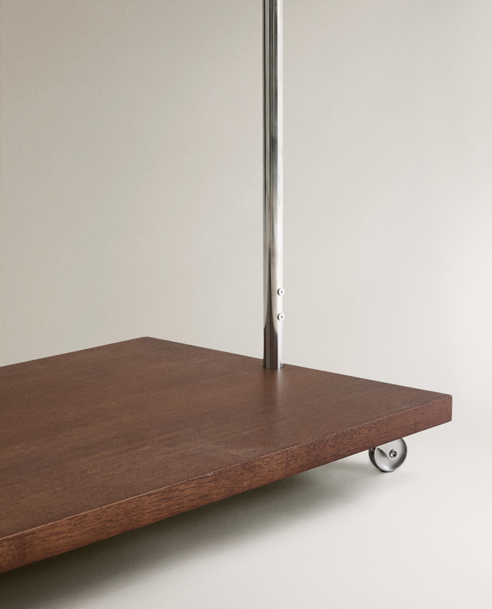 METAL AND WOOD RACK | Zara Home Deutschland