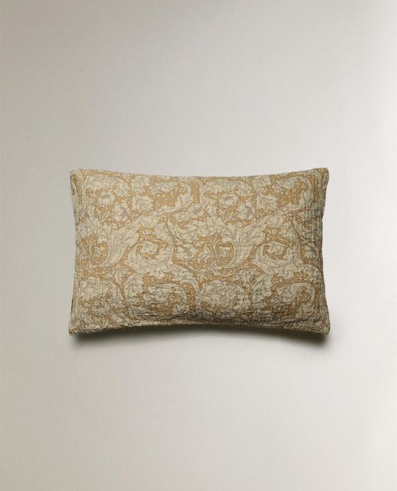 HOUSSE DE COUSSIN FLORAL MORRIS & CO.