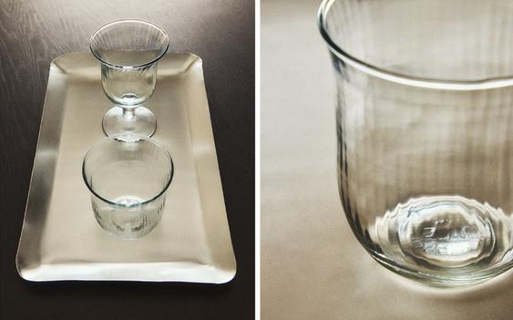 RAISED DESIGN GLASSWARE