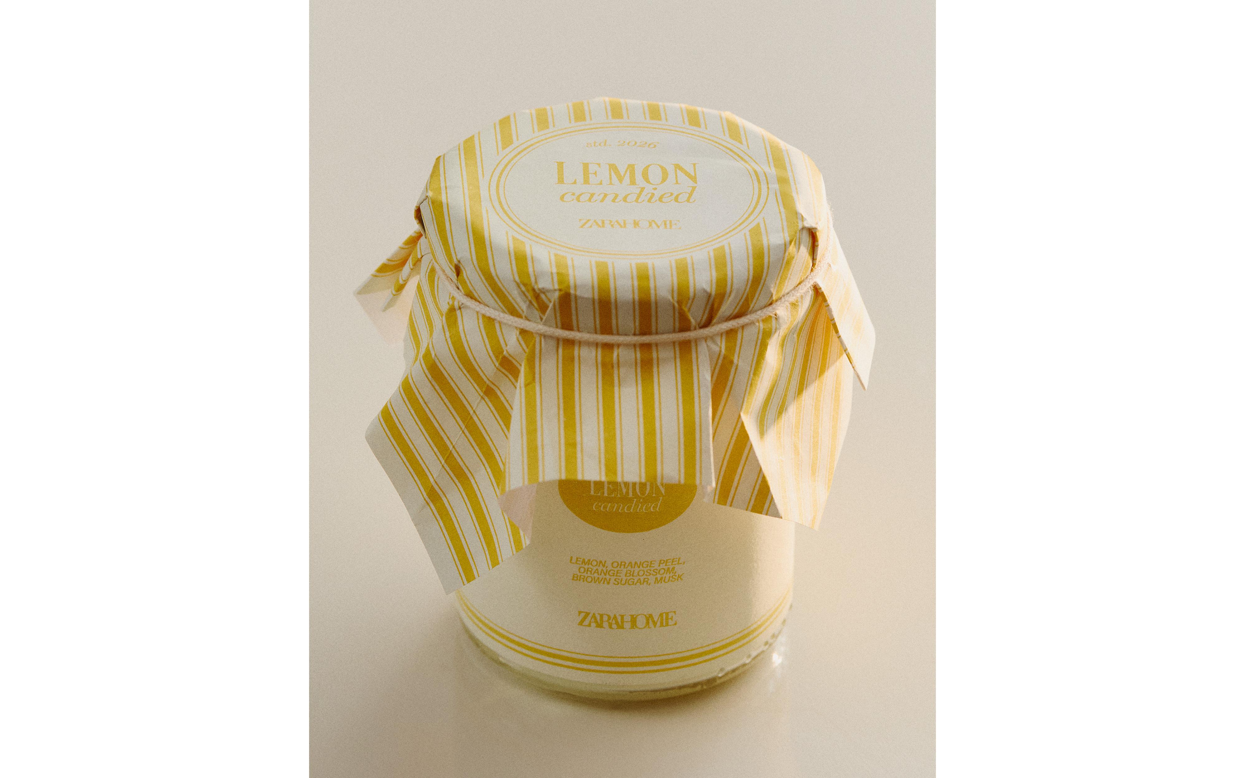 (130 G) LEMON CANDIED SCENTED CANDLE product thumbnail 9