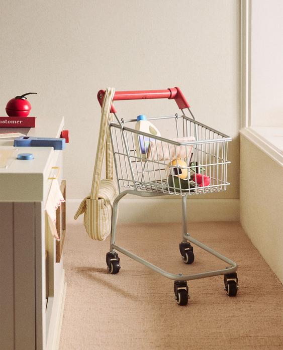 KIDS' TOY SUPERMARKET TROLLEY KIDS' TOY SUPERMARKET TROLLEY