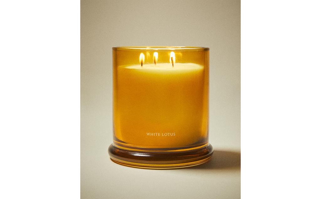 (500 G) VELA AROMÁTICA WHITE LOTUS