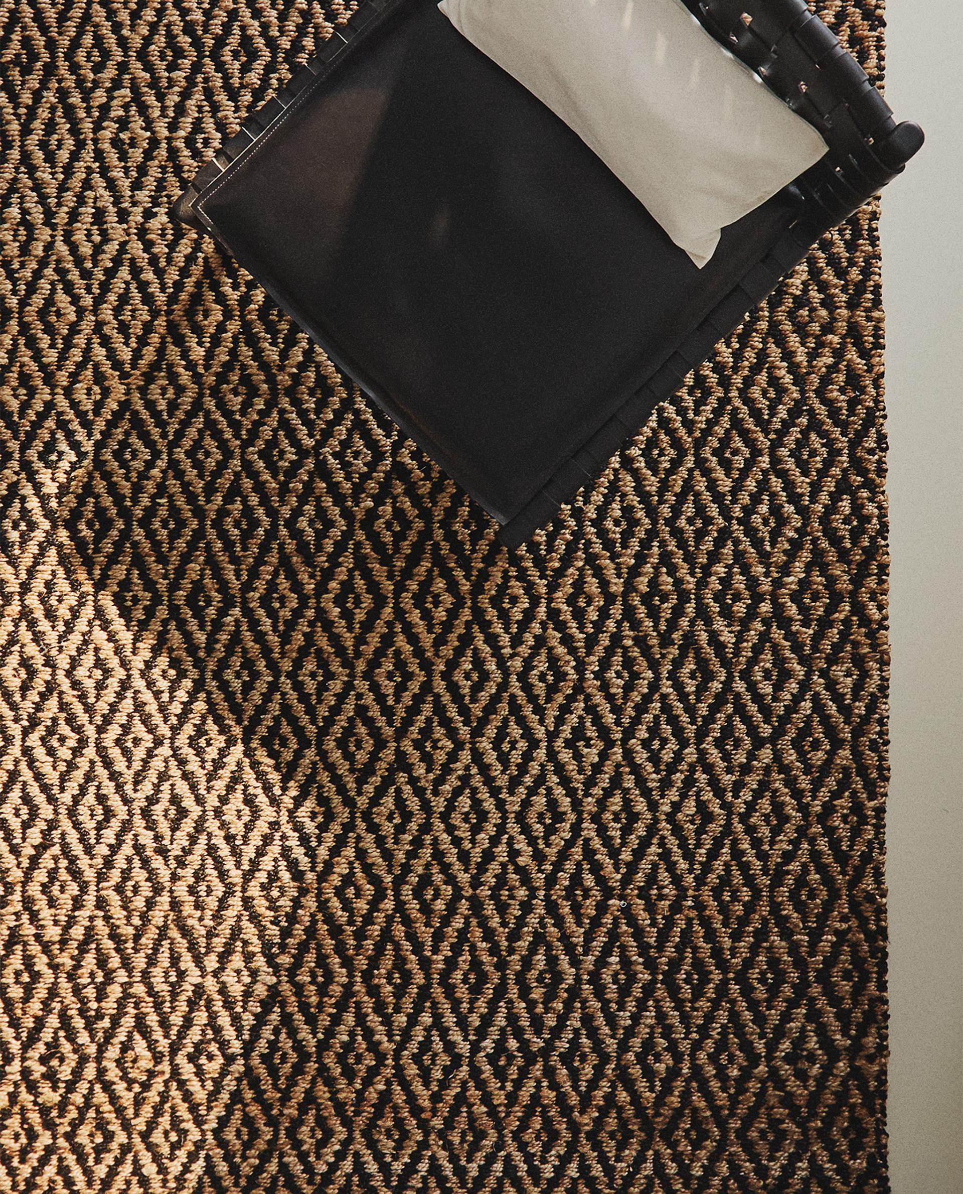 ひし形 ジュートラグ | Zara Home 日本/Japan ひし形 ジュートラグ | Zara Home 日本/Japan