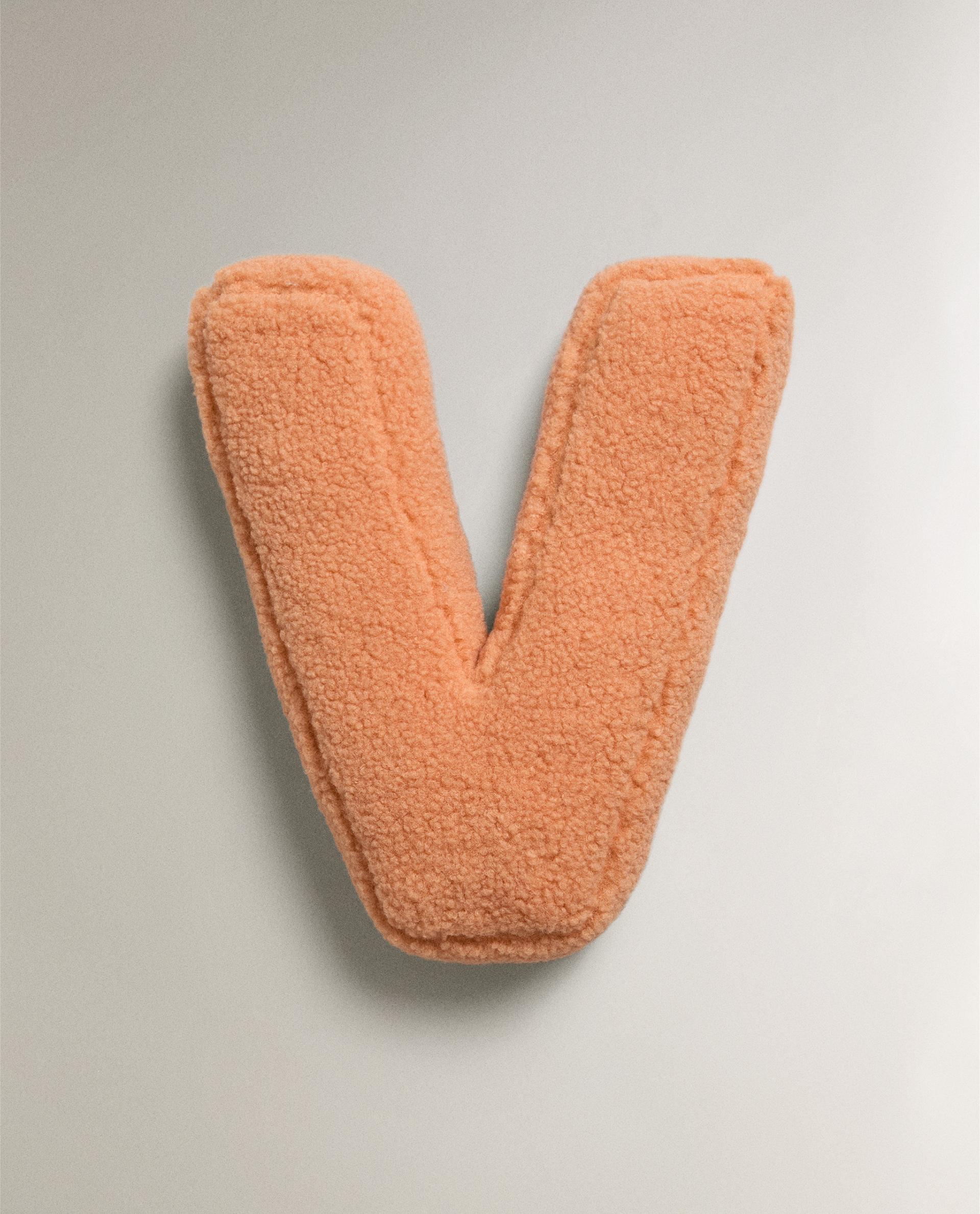 LETTER V CHILDREN’S CUSHION