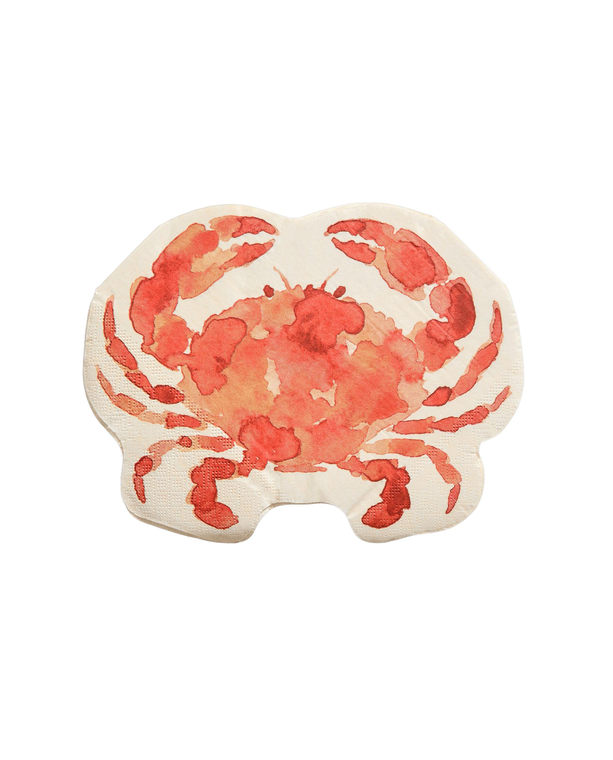 PACK OF CRAB PAPER NAPKINS (PACK OF 20) product thumbnail 6