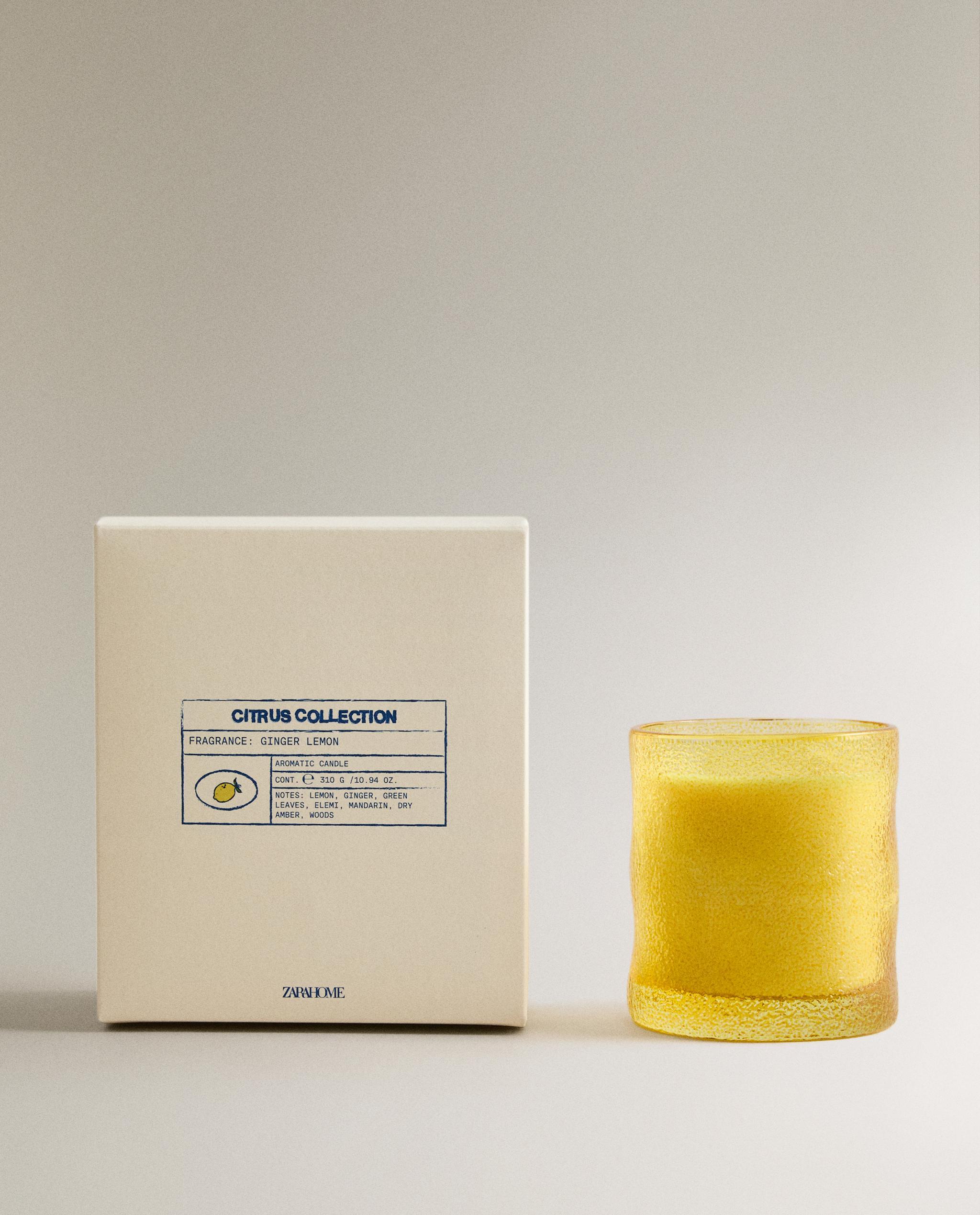 GINGER LEMON SCENTED CANDLES product thumbnail 12