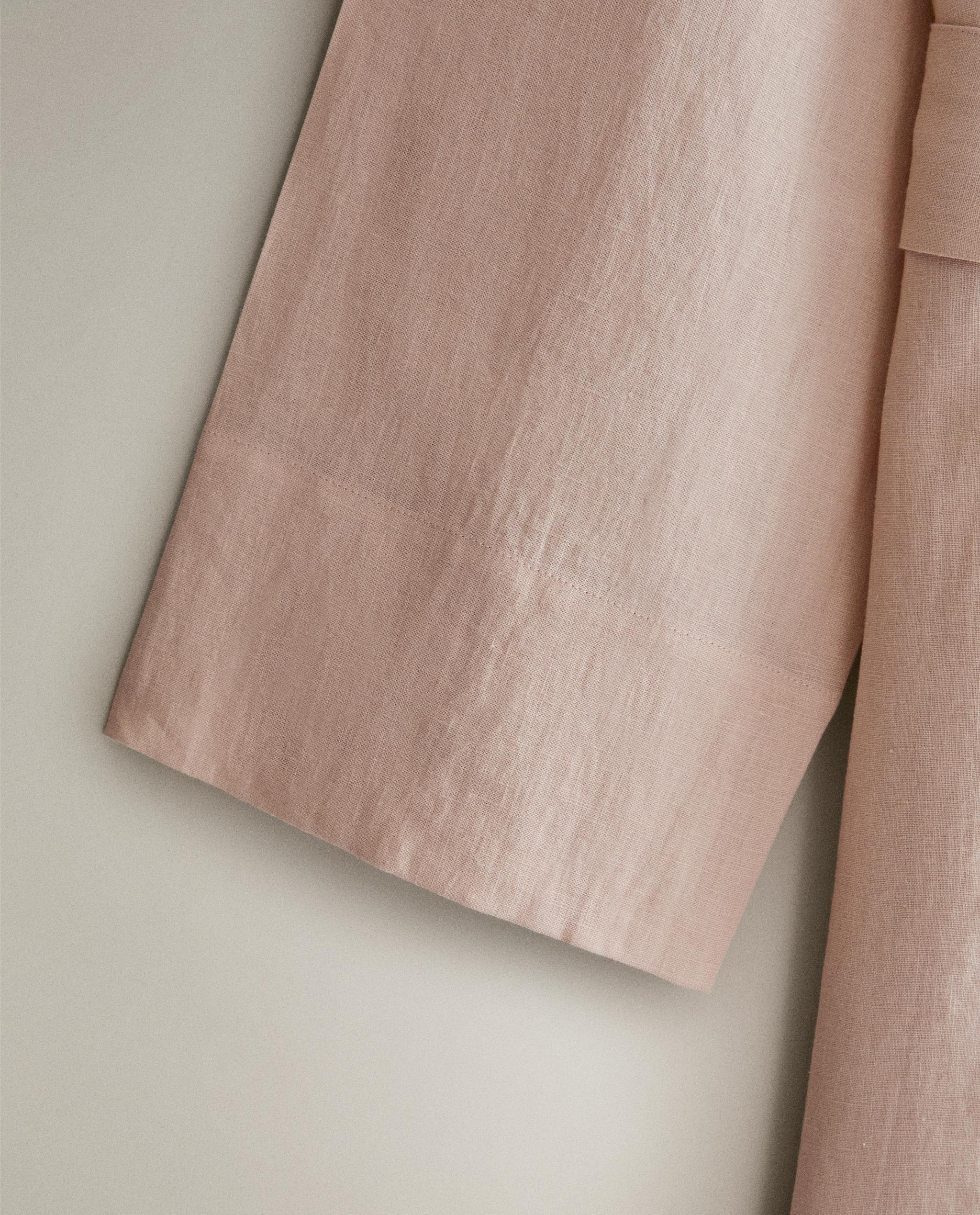 LINEN DRESSING GOWN product thumbnail 6