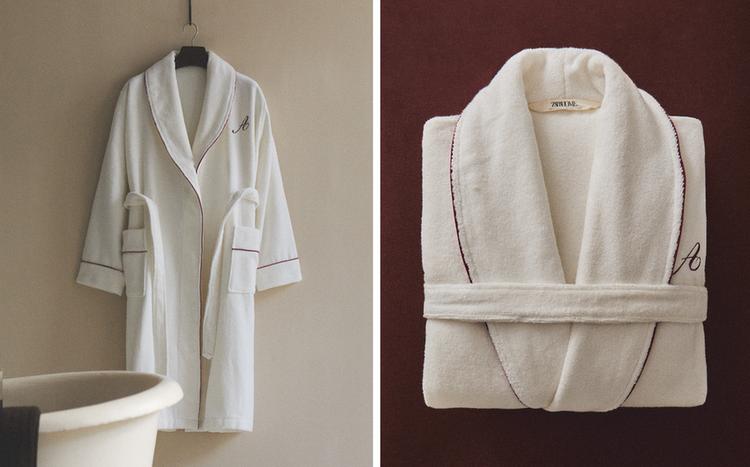 PEIGNOIR LISERÉ (400 G/M²)