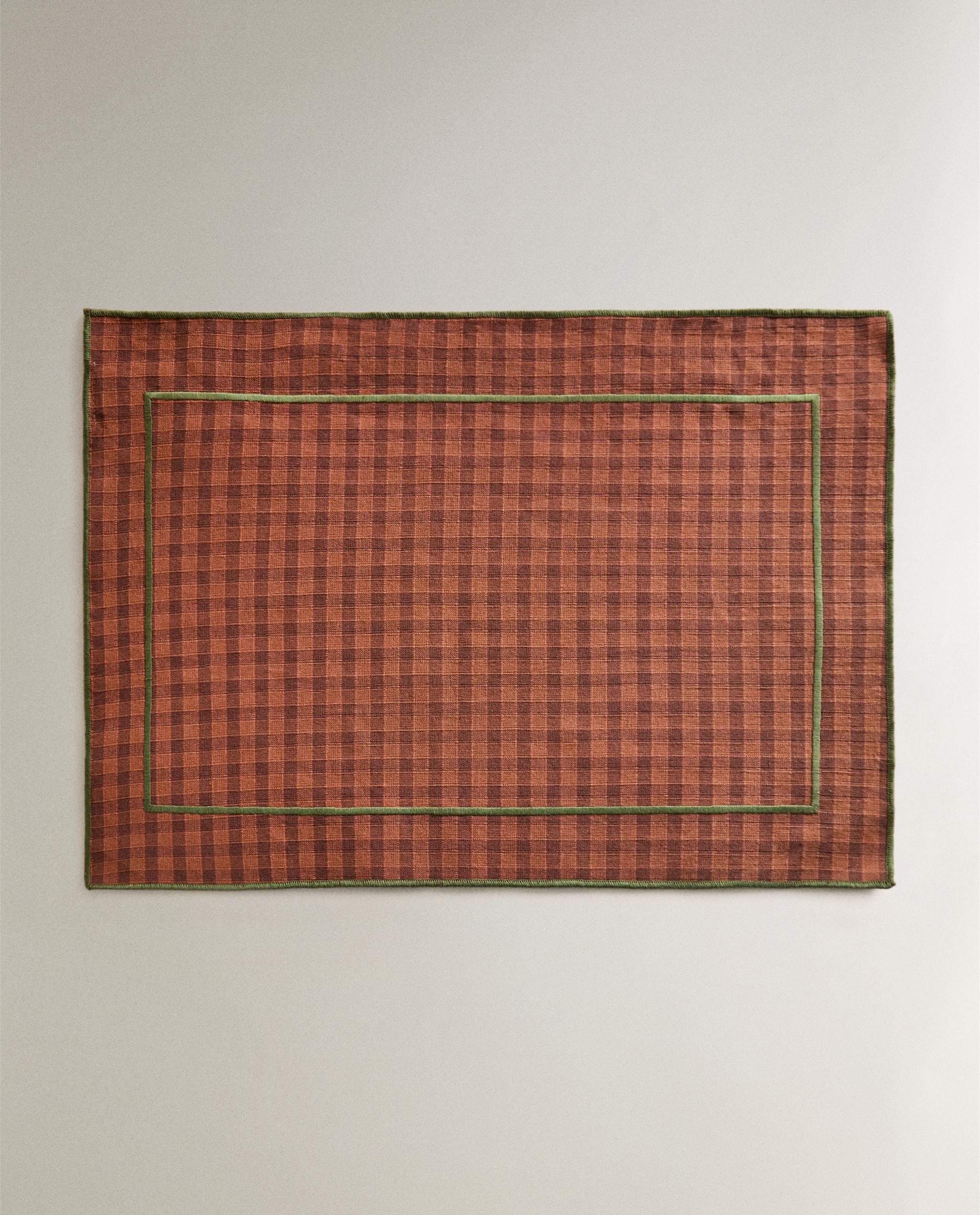 CHECK PLACEMAT WITH TOPSTITCHING product thumbnail 16