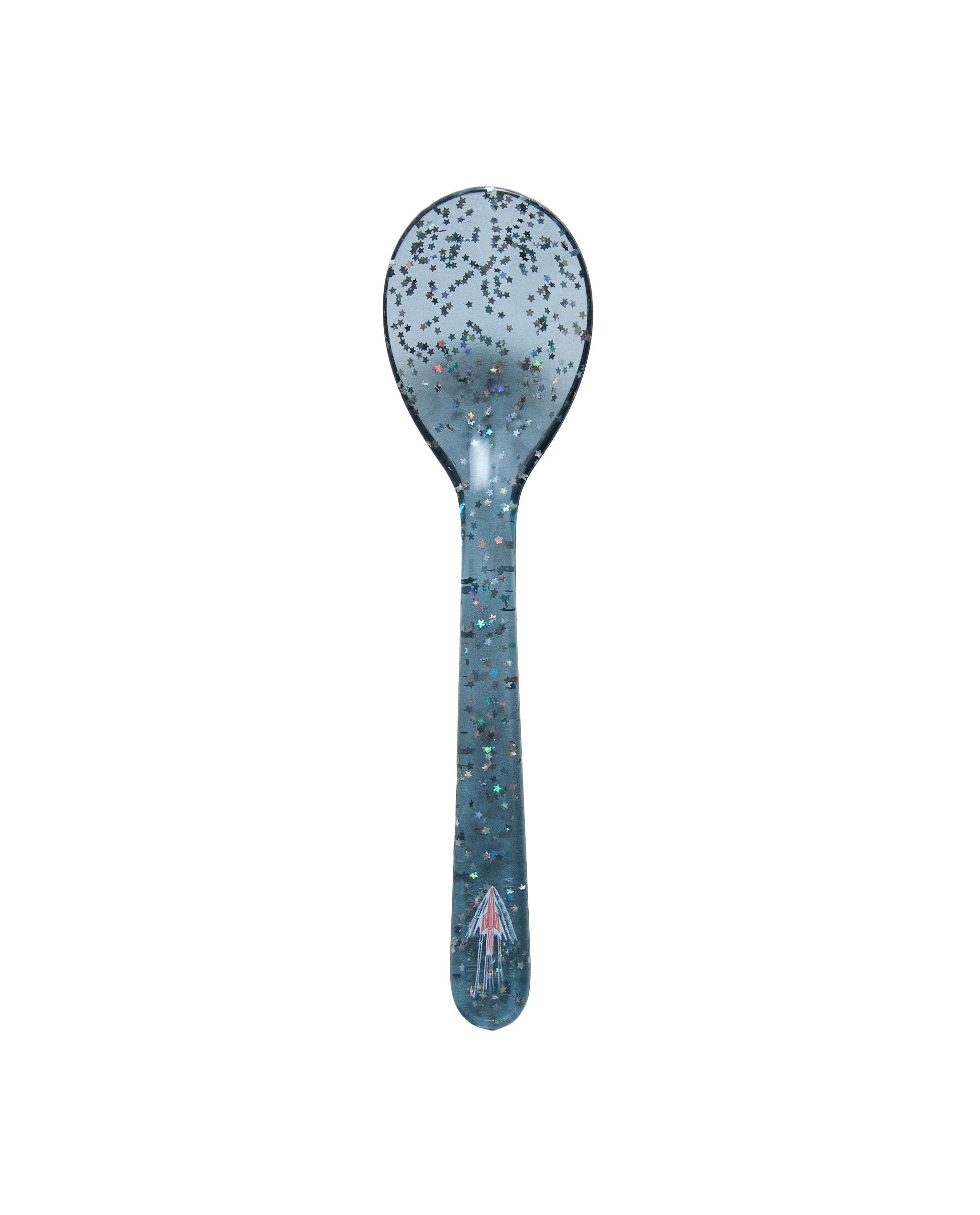 CHILDREN'S GLITTER TRITAN™ SPOON WITH STARS product thumbnail 5
