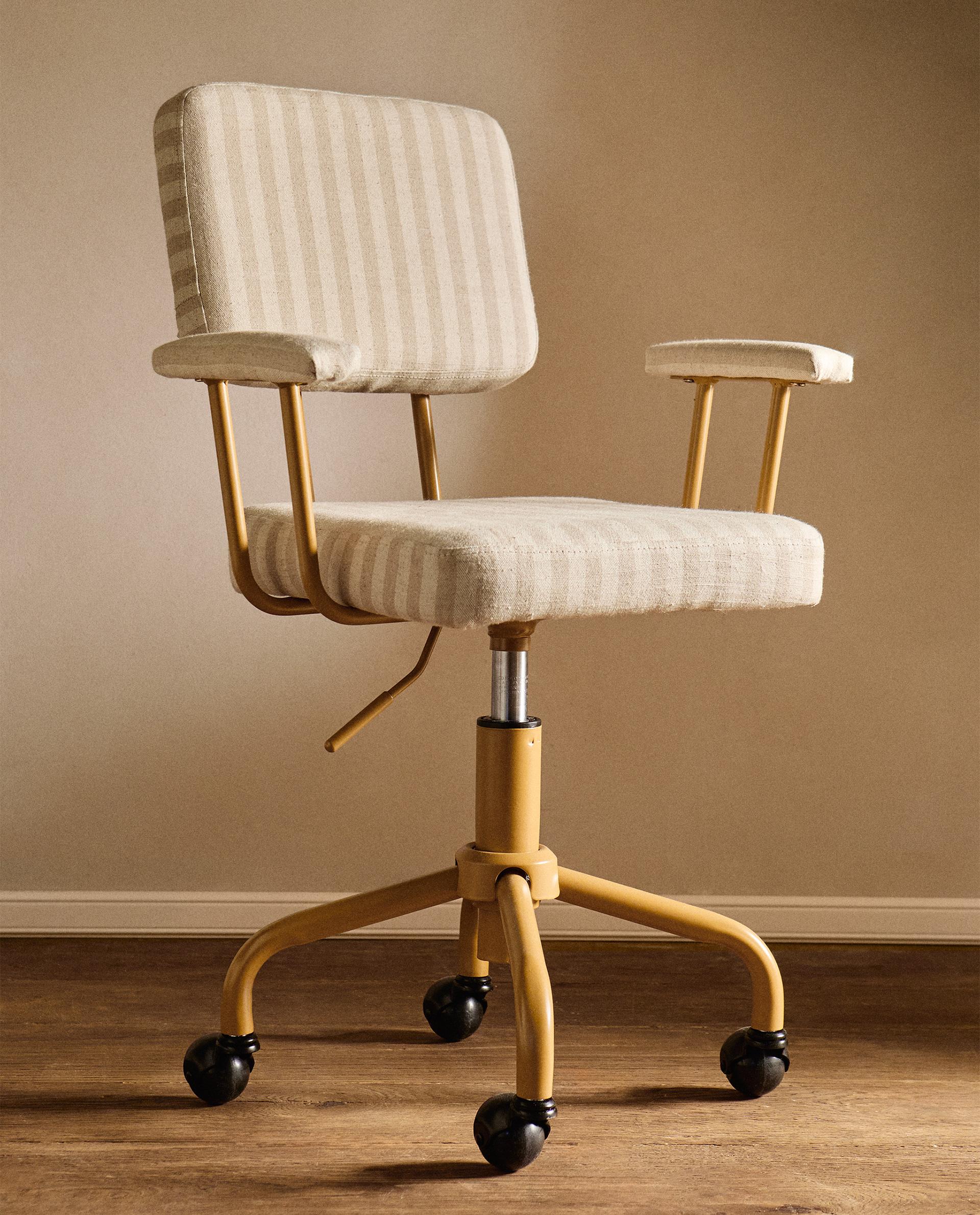 CHILDREN S METAL DESK CHAIR WITH WHEELS