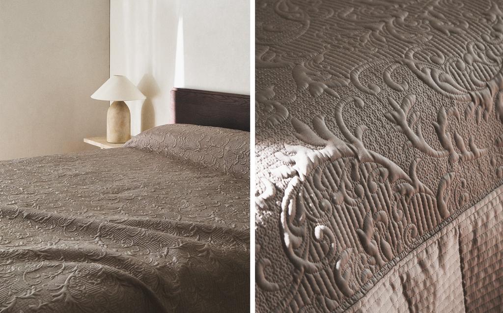 ÉDREDON MATELASSÉ RELIEF ÉDREDON MATELASSÉ RELIEF