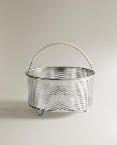 STEAM BASKET WITH HANDLE