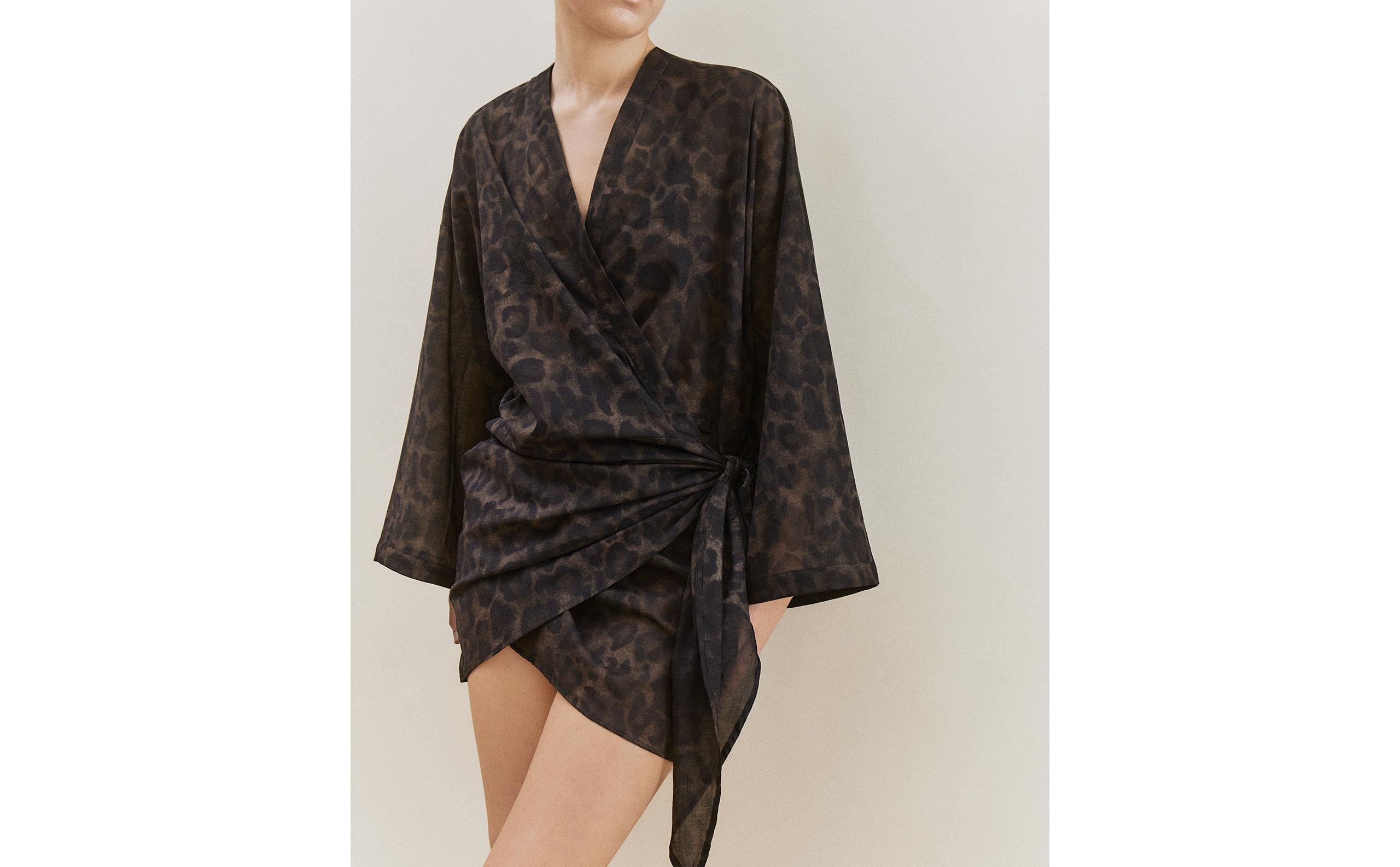 ANIMAL PRINT COTTON DRESS product thumbnail 9