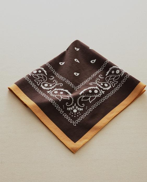 BANDANA FÜR HAUSTIERE AUS BAUMWOLLE MIT PAISLEY-MUSTER BANDANA FÜR HAUSTIERE AUS BAUMWOLLE MIT PAISLEY-MUSTER