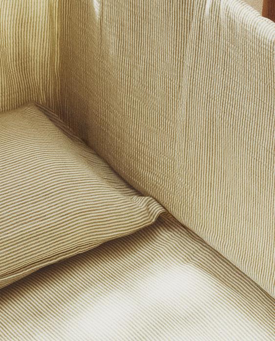 CHICHONERA BEBÉ CUNA GASA RAYAS CHICHONERA BEBÉ CUNA GASA RAYAS