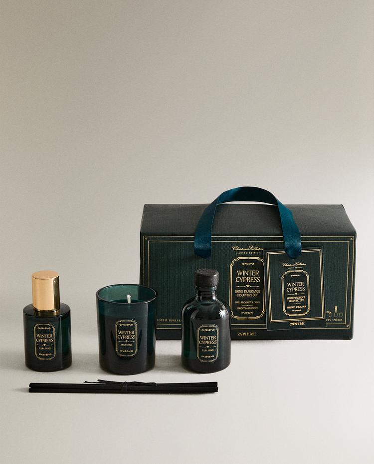 ENSEMBLE COFFRET CADEAU WINTER CYPRESS (LOT DE 3)