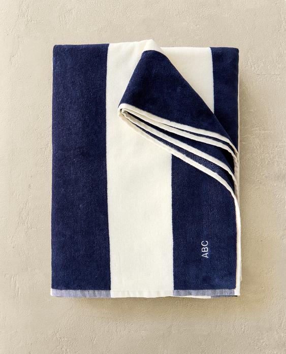 STRIPED BEACH TOWEL