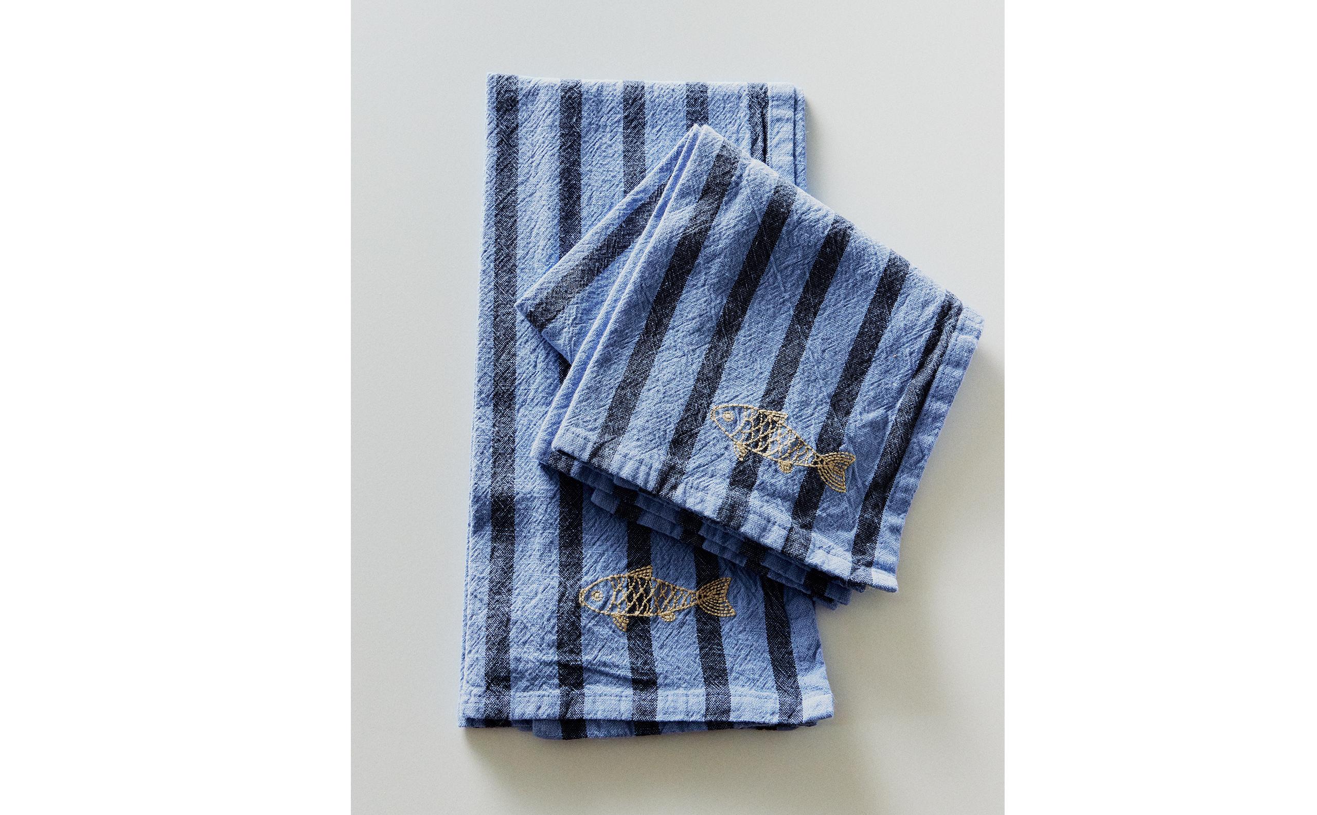 PACK OF STRIPED FISH TEA TOWEL (PACK OF 2) product thumbnail 9