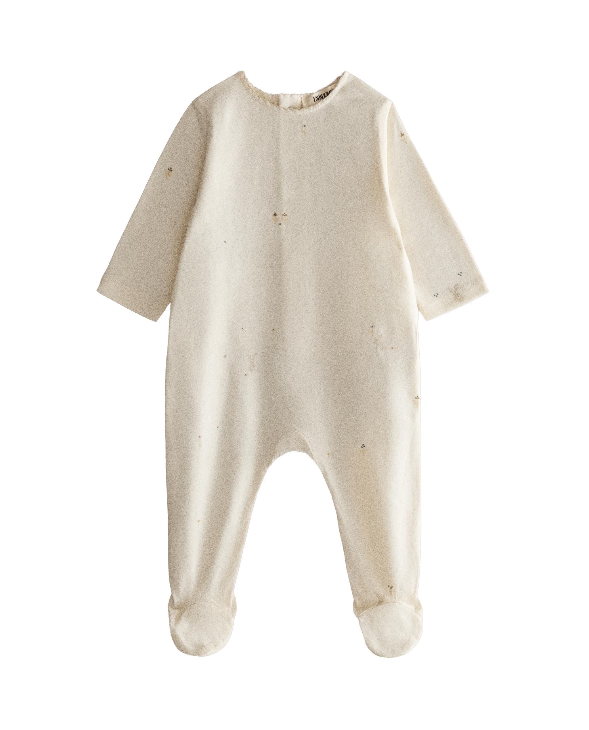 CHILDREN'S RABBIT AND FLORAL ROMPER product thumbnail 6