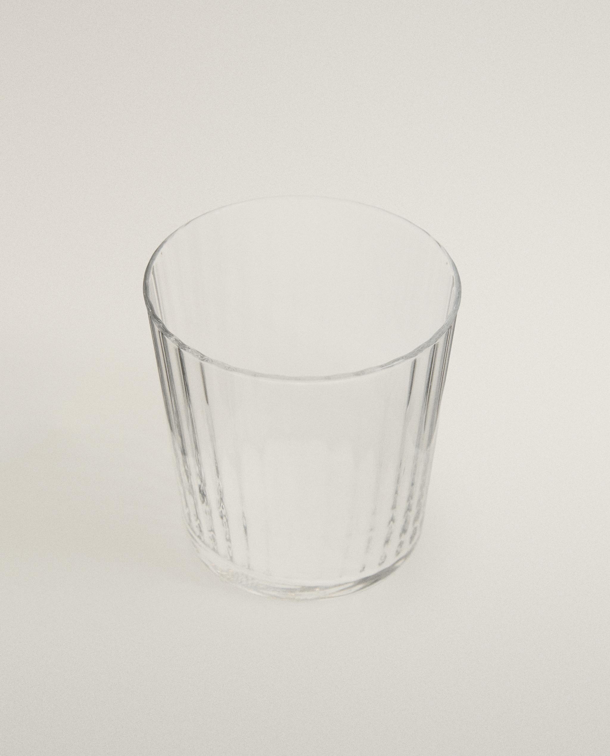 GLASS TUMBLER WITH LINE DESIGN product thumbnail 4
