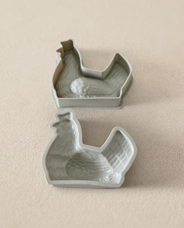 SET MOLDE REPOSTERÍA GALLINA (SET DE 2)