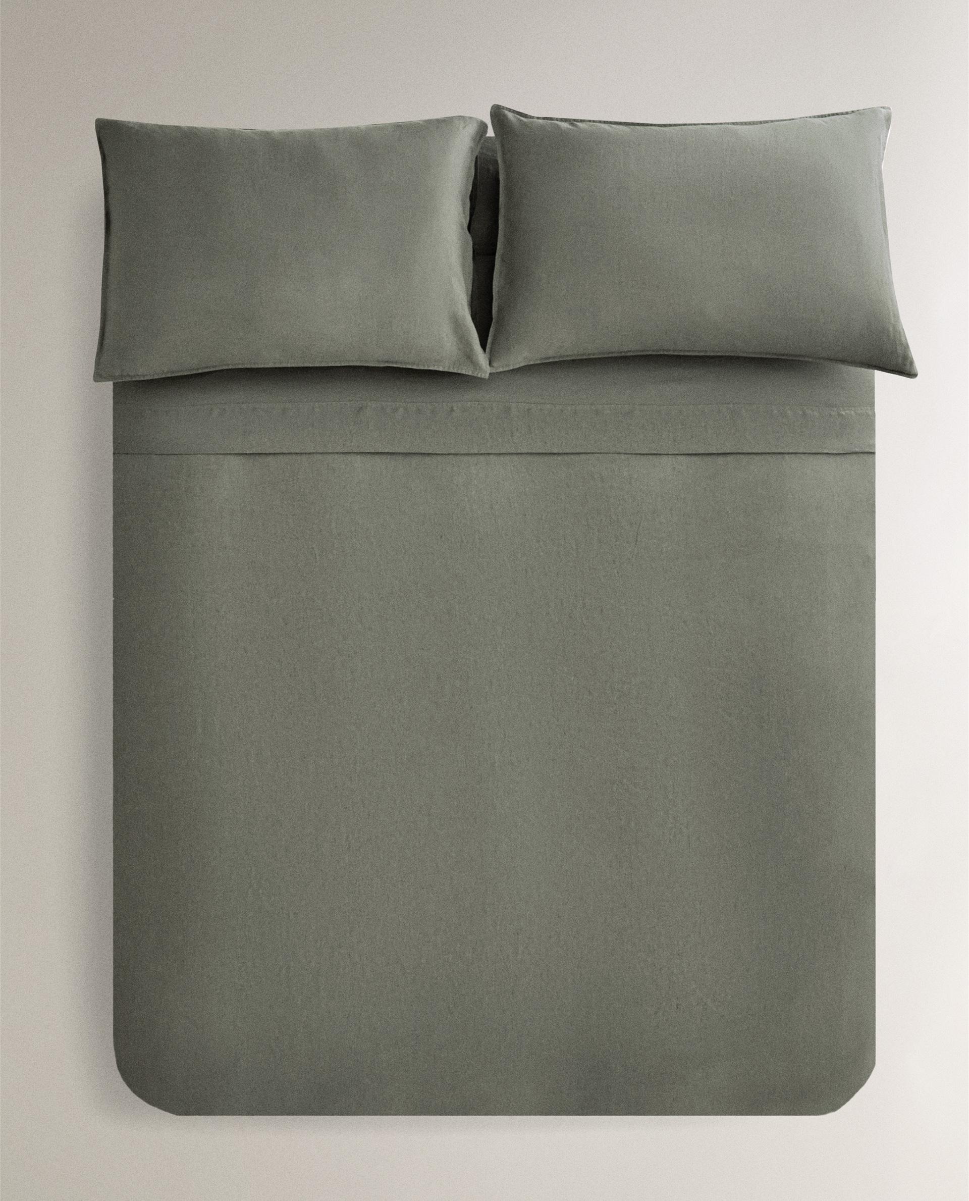 (140 GxM²) WASHED LINEN DUVET COVER